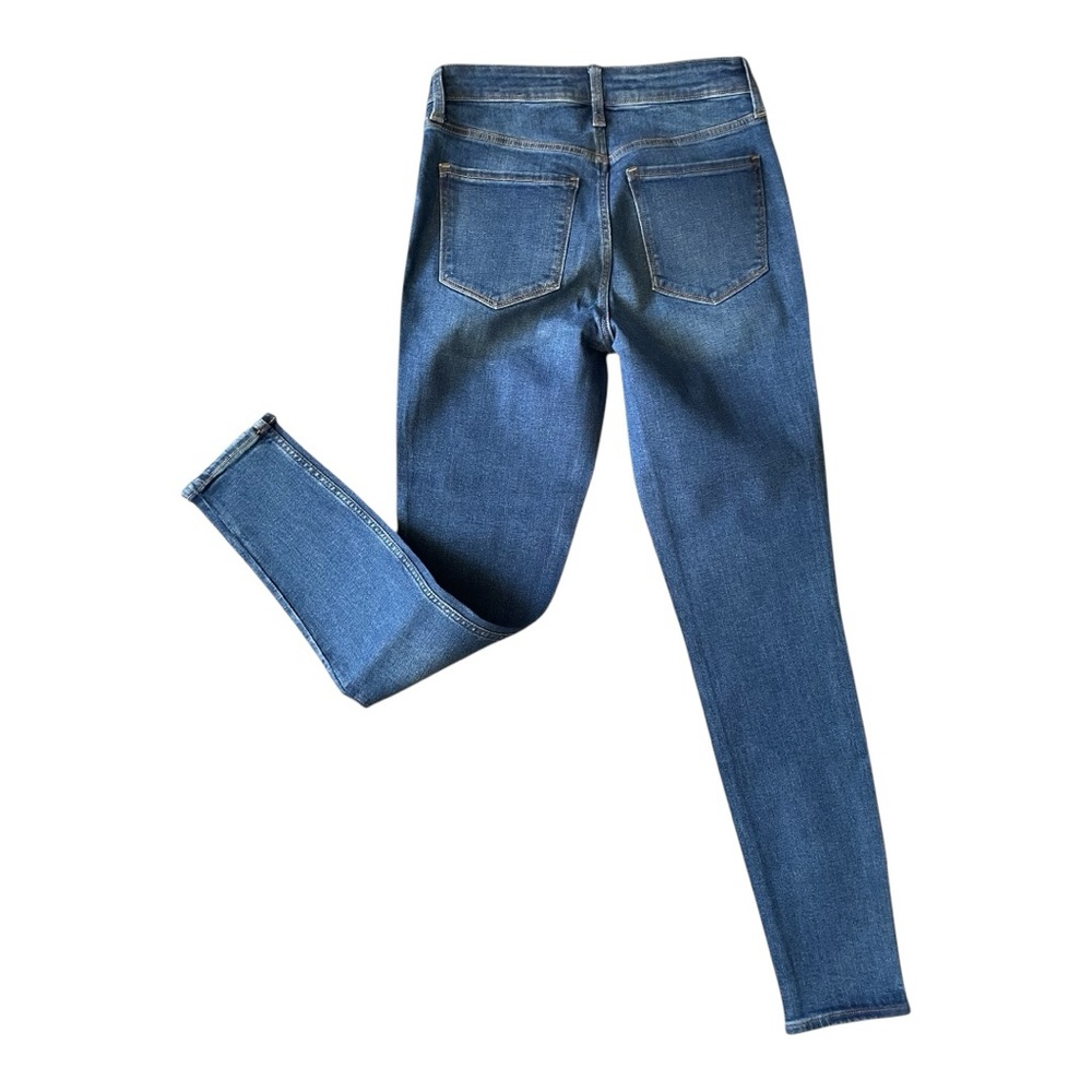 #033, Gap denim high rise universal legging, size 6 long - Picture 2 of 3